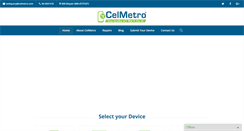 Desktop Screenshot of celmetro.com