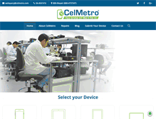 Tablet Screenshot of celmetro.com
